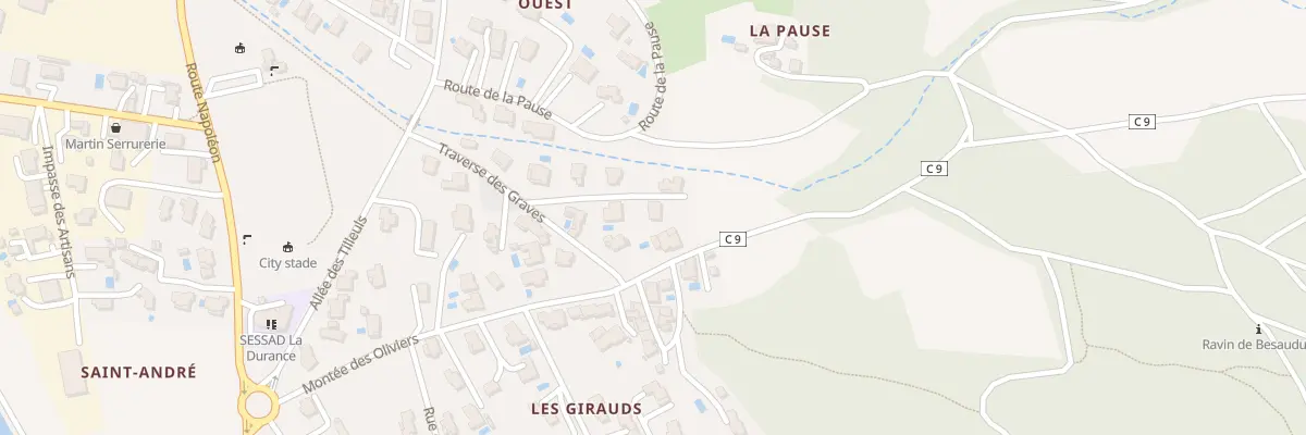 Plan du 5192A Les Girauds à L’Escale