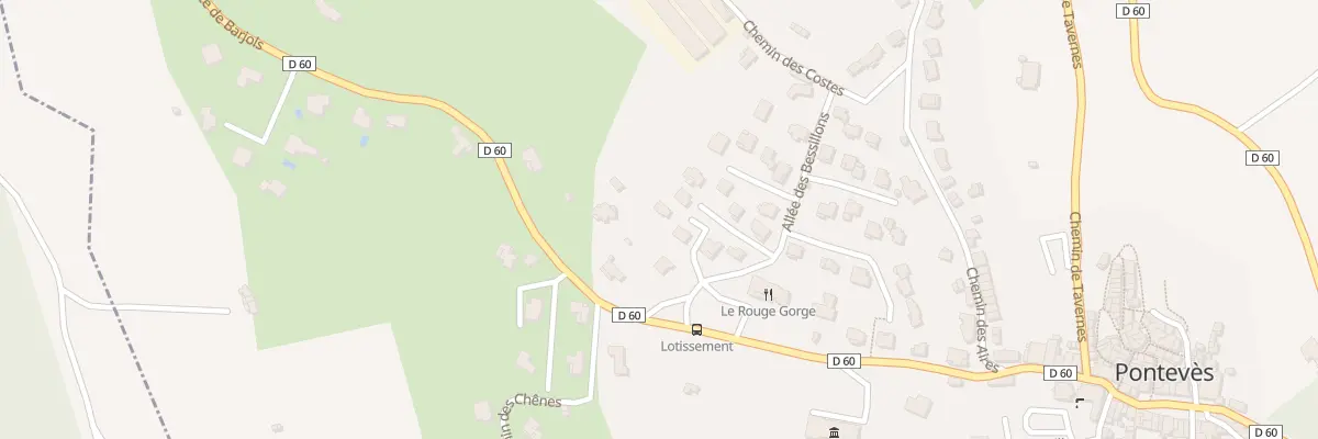 Plan du 32 Lot Les Coteaux à Pontevès