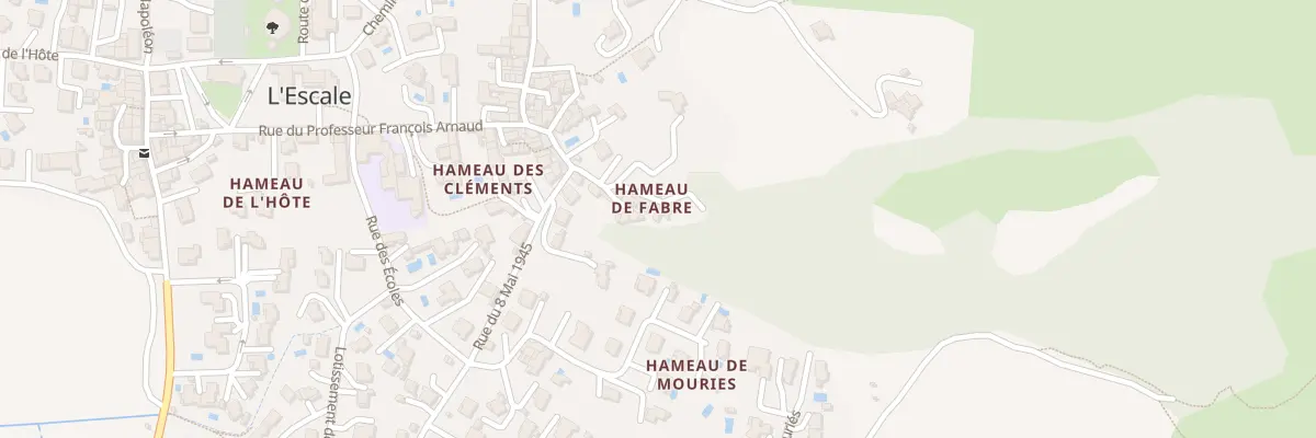Plan du 5079 Hameau de Fabre à L’Escale