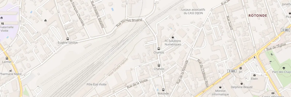 Plan du 21 Rue du Chasnot à Besançon