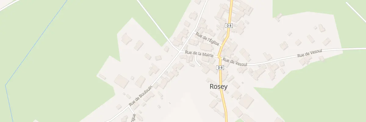 Plan du 1 Rue de Boulouin à Rosey