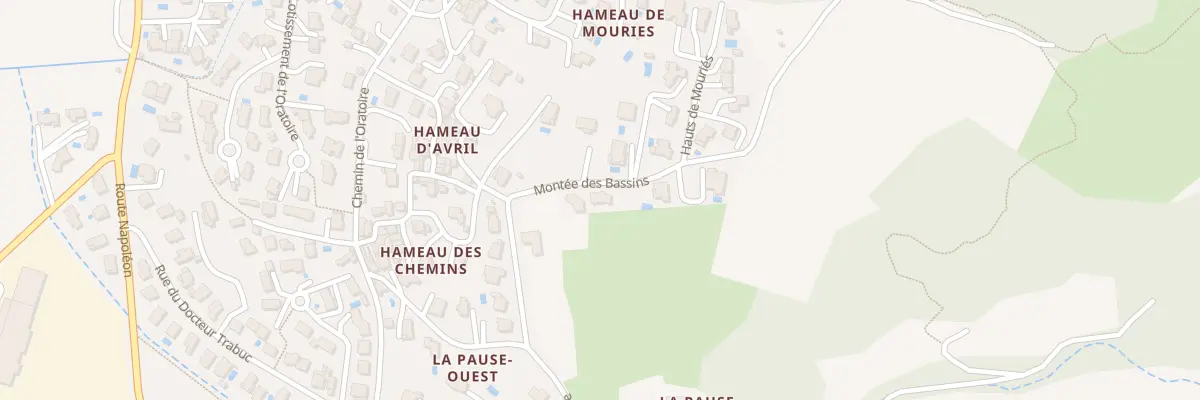 Plan du 6 Che des Bassins à L’Escale
