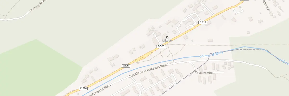 Plan du 700 Rte de Savoie à Allemond