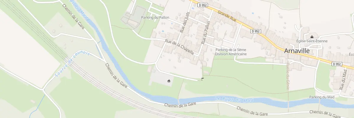 Plan du 190 Rue de la Chapelle à Arnaville