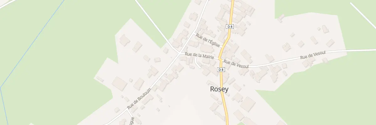 Plan du 9 Rue de la Mairie à Rosey