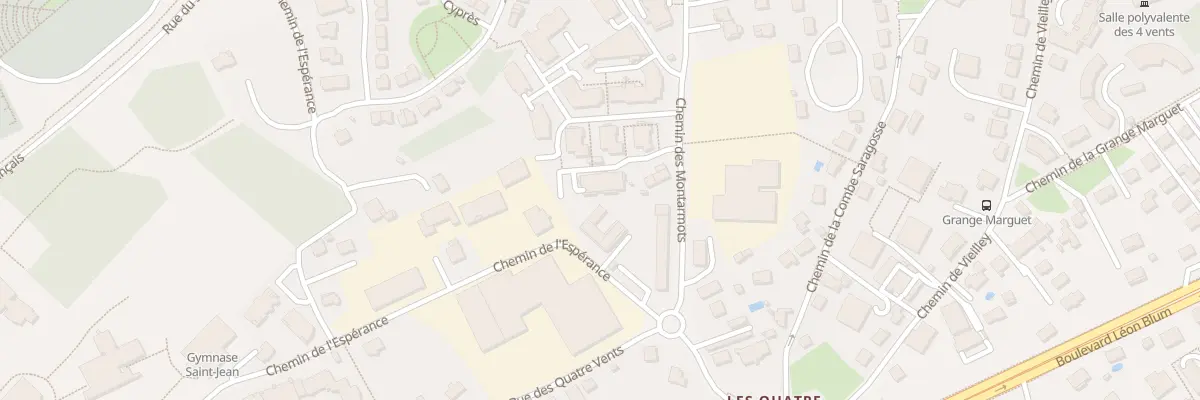 Plan du 29 Che des Montarmots à Besançon