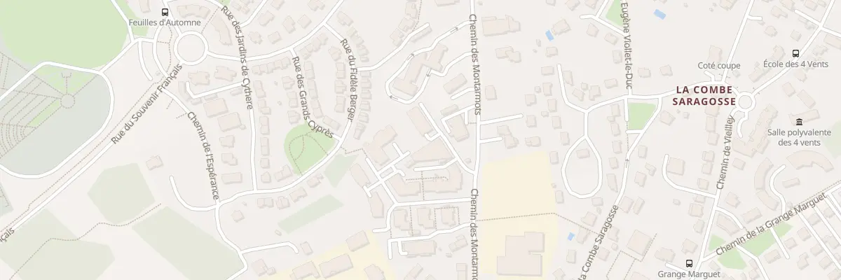 Plan du 29A Che des Montarmots à Besançon