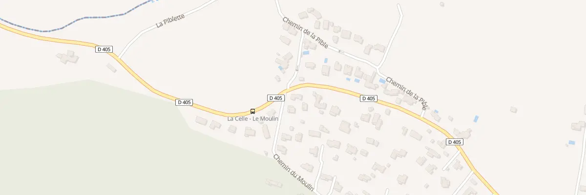 Plan du 5461 Le Moulin à La Celle