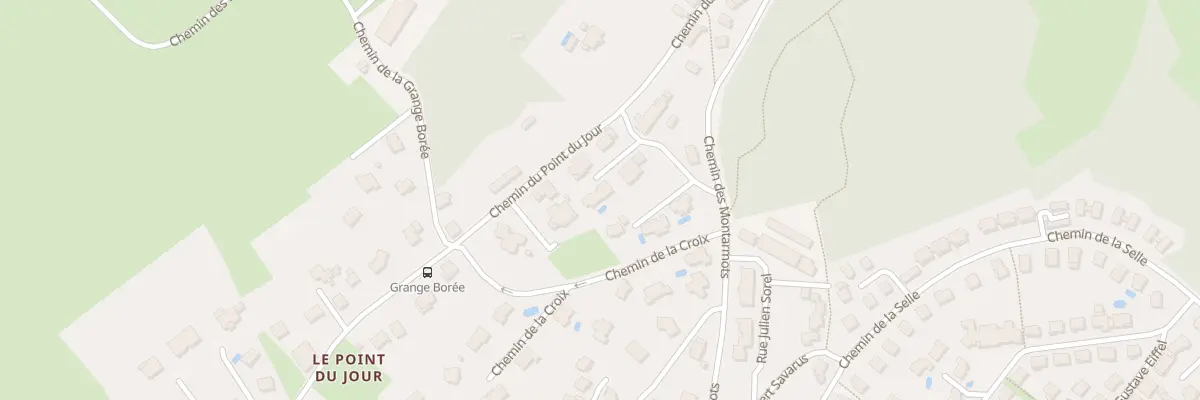 Plan du 82C Che du Point du Jour à Besançon