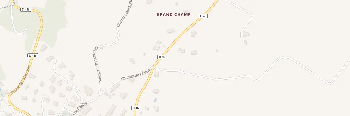 Plan du 34 Rte de Gap à Neffes