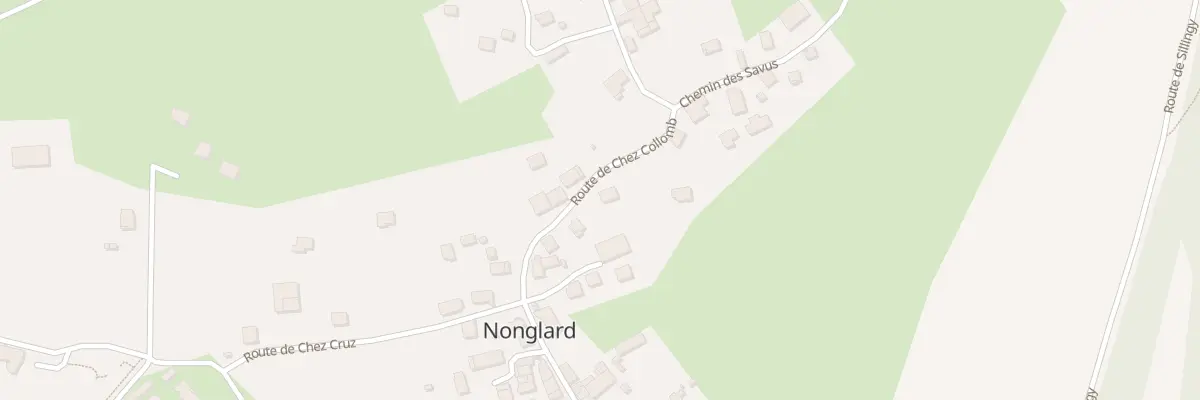 Plan du 106 Rte de Chez Collomb à Nonglard