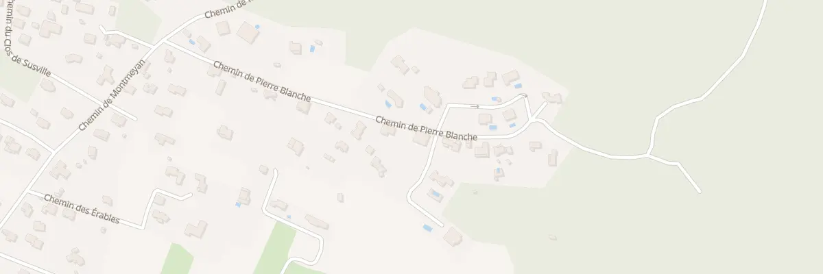 Plan du 318 Che de Pierre Blanche à Tavernes