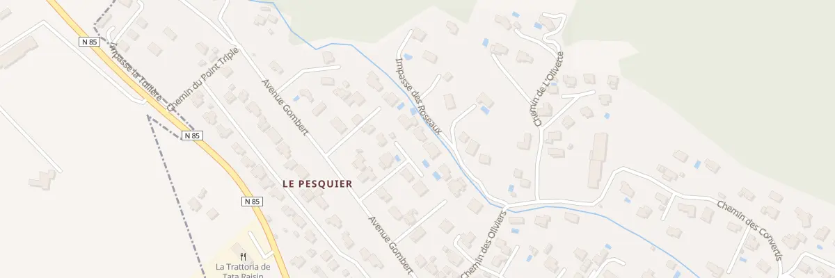 Plan du 5 Lot les Bastides du Pesquier à Malijai