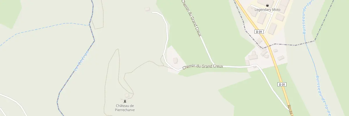 Plan du 370 Rte du Grand Creux à Mûres