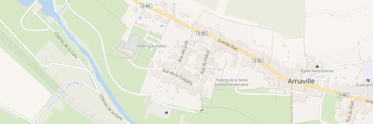 Plan du 194 Rue des Juifs à Arnaville