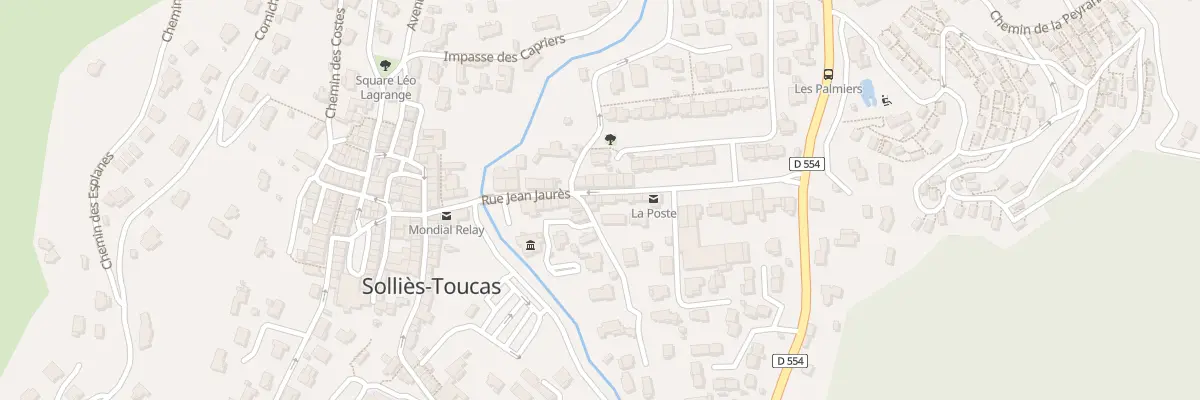 Plan du 21 Av de Lattre de Tassigny à Solliès-Toucas