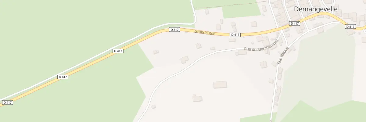 Plan du 6 Rue du Marchémont à Demangevelle