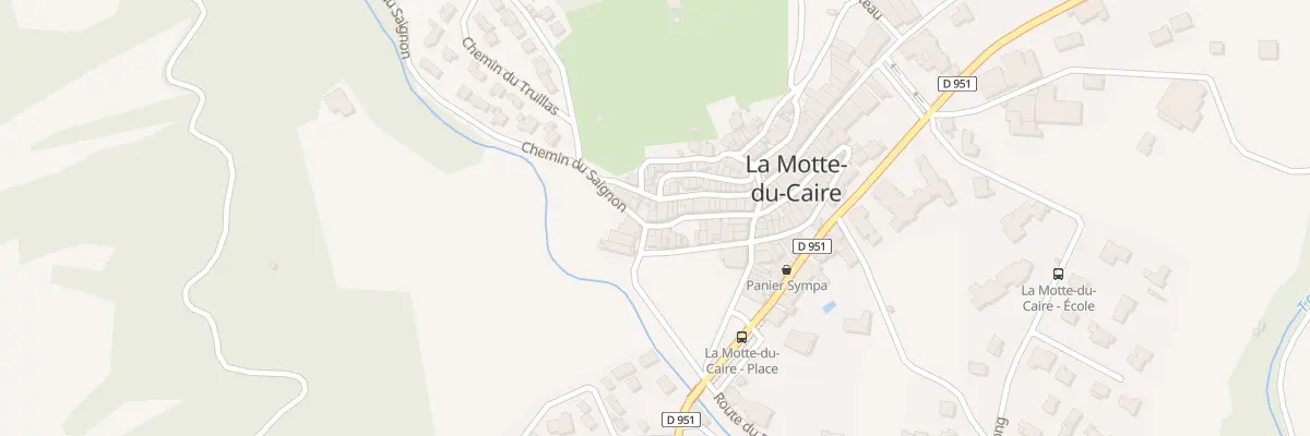 Plan du 7069 Le Village à La Motte-du-Caire