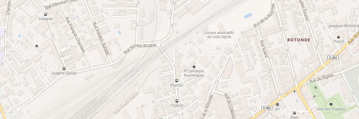 Plan du 24 Rue du Chasnot à Besançon