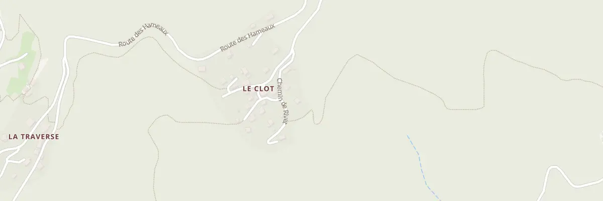 Plan du 120 Che de Rivet à Allemond