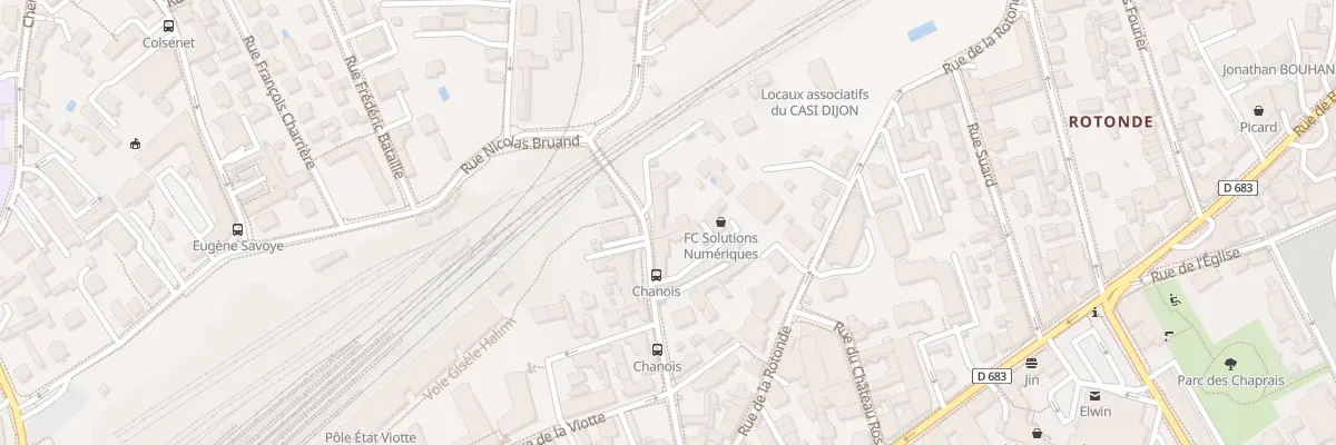 Plan du 22 Rue du Chasnot à Besançon