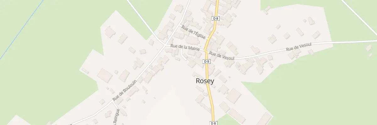 Plan du 7 Imp de la Mairie à Rosey