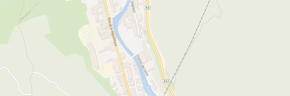 Plan du 41 Rue Wladimir Gagneur à Hauts de Bienne