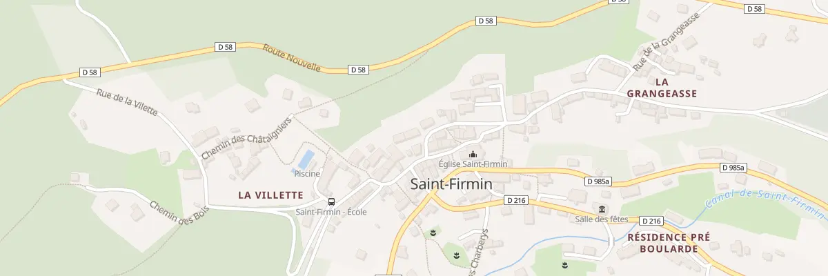 Plan du 79 Rue Auguste Pellissier à Saint-Firmin