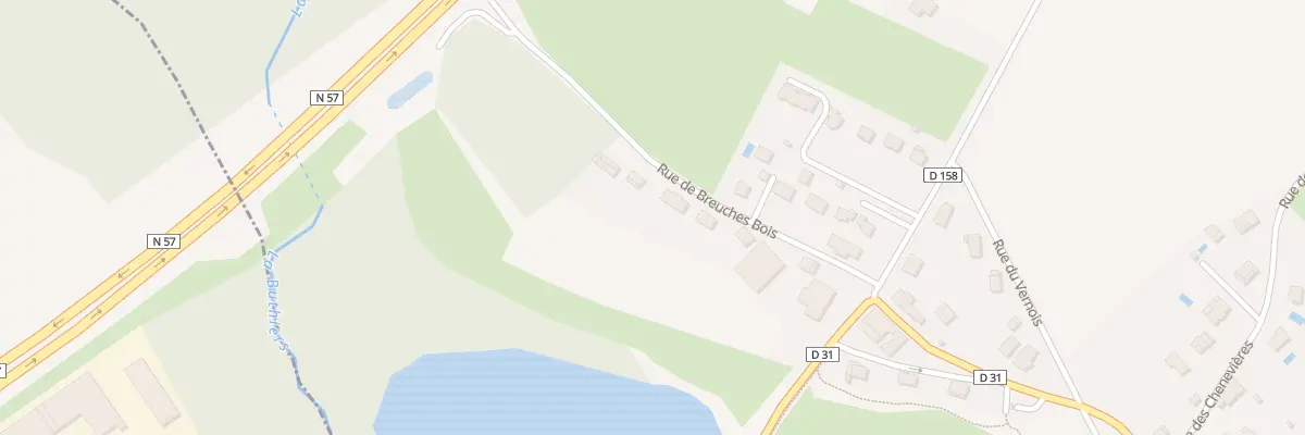 Plan du 7 Rue de Breuches Bois à Buthiers