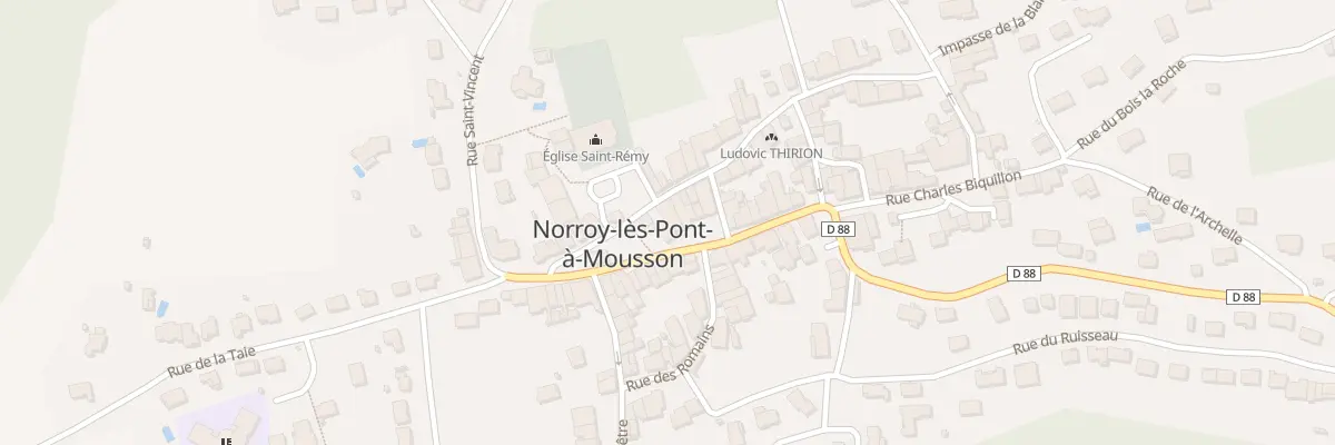 Plan du 26 Rue Alphonse Dozard à Norroy-lès-Pont-à-Mousson