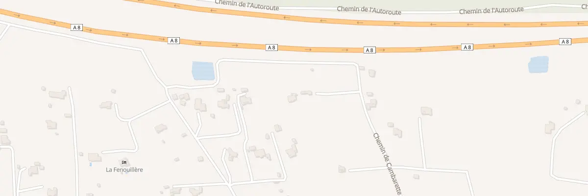 Plan du 9038 Rte de Marseille à Brignoles