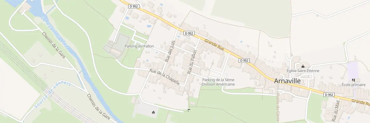 Plan du 171 Rue du Pallon à Arnaville