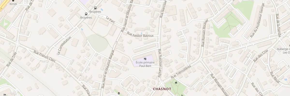 Plan du 11 Rue Narcisse Lanchy à La Vèze