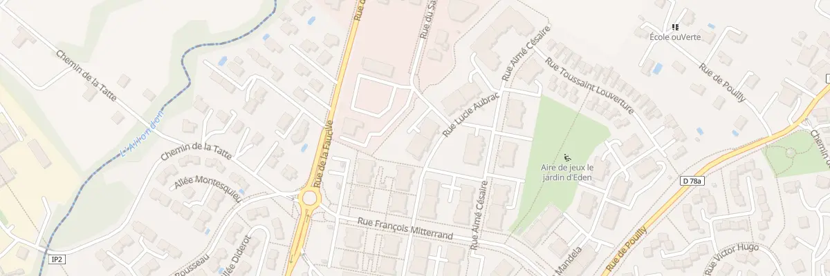 Plan du 104 Rue Lucie Aubrac à Saint-Genis-Pouilly