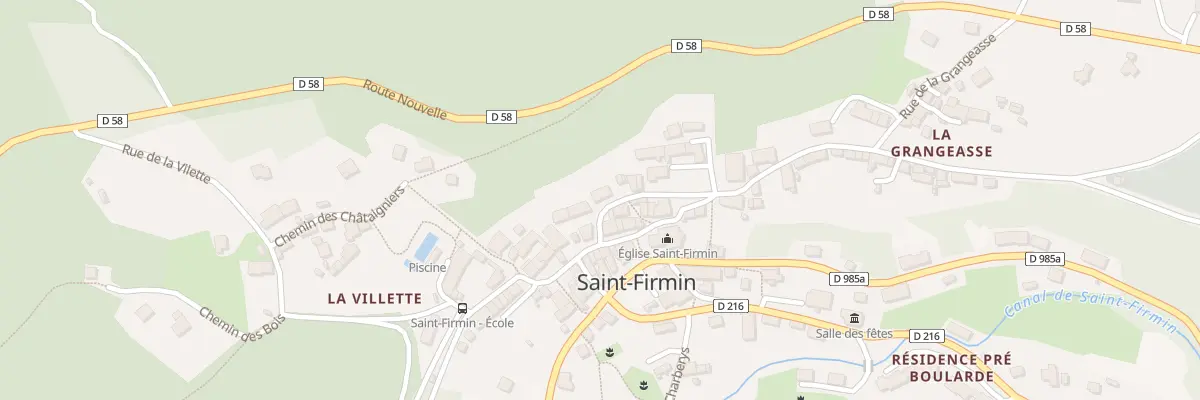 Plan du 95 Rue Auguste Pellissier à Saint-Firmin