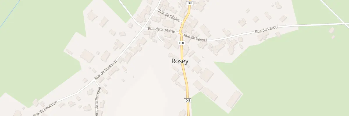 Plan du 2 Rue de Mailley à Rosey