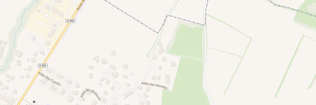 Plan du 350 Rte de chez Jeantet à Vers