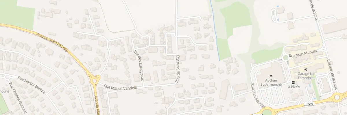 Plan du 7 Rue des Sarments au Pradet