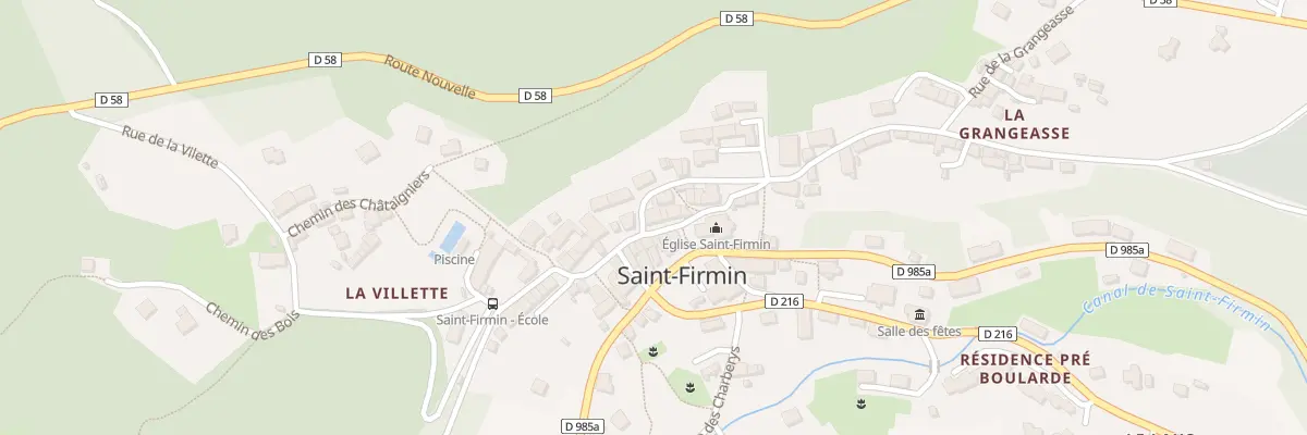Plan du 60 Rue Auguste Pellissier à Saint-Firmin