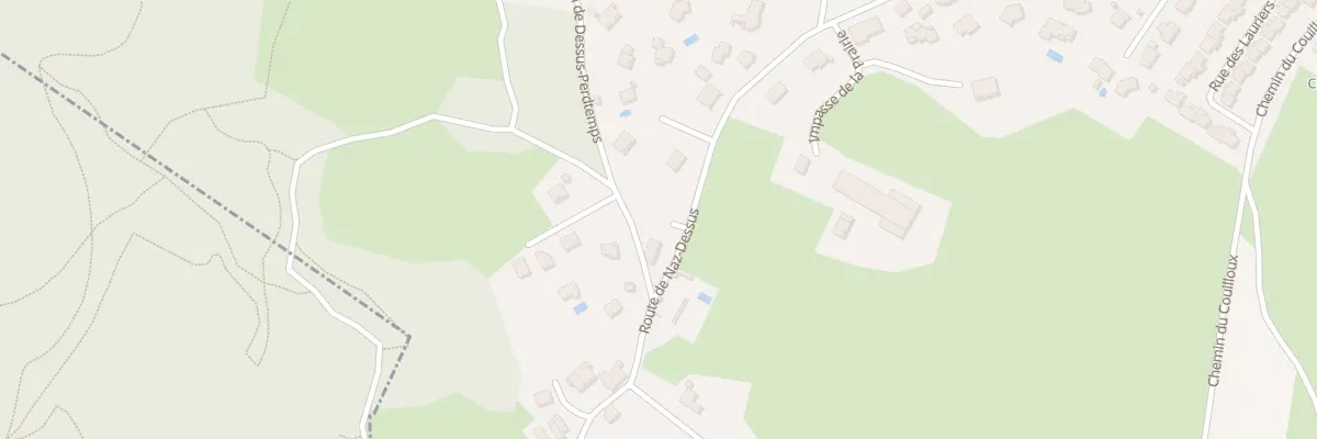 Plan du 24 Che de Dessus Perdtemps à Échenevex