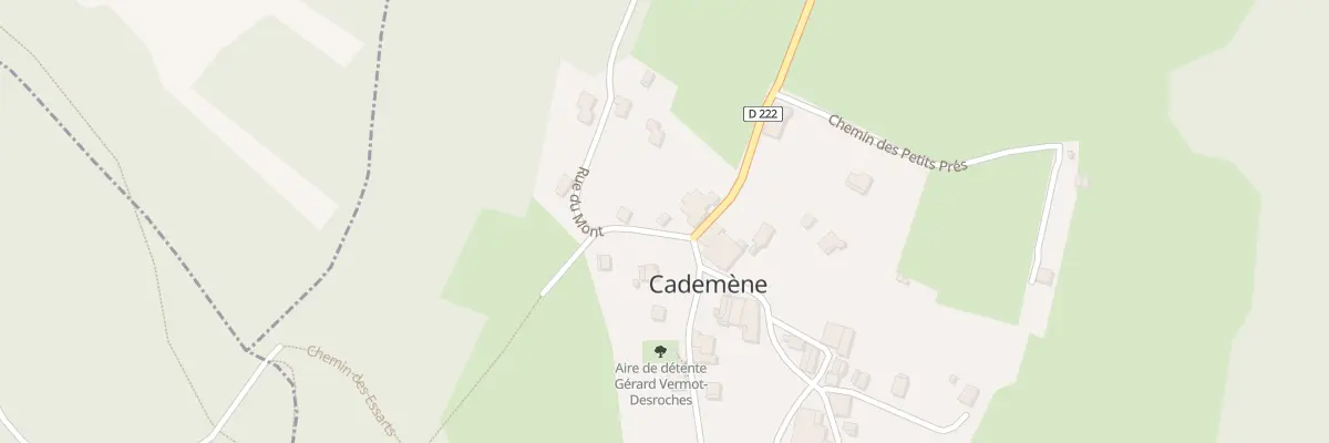 Plan du 5004 Pl Emile Meyer à Cademène