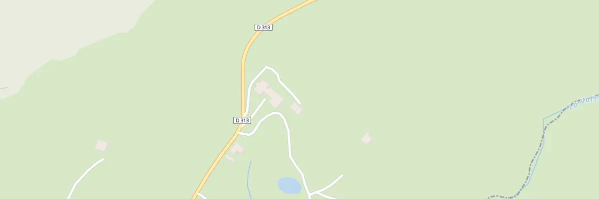 Plan du 1560 Qua La Combe en Haut à Lajoux