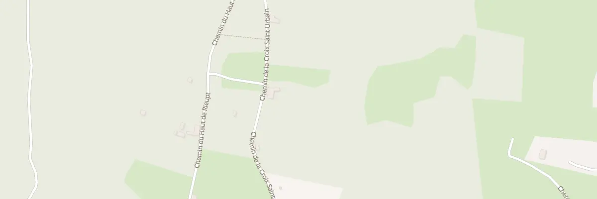 Plan de Che de la Croix St Urbain à Pont-à-Mousson