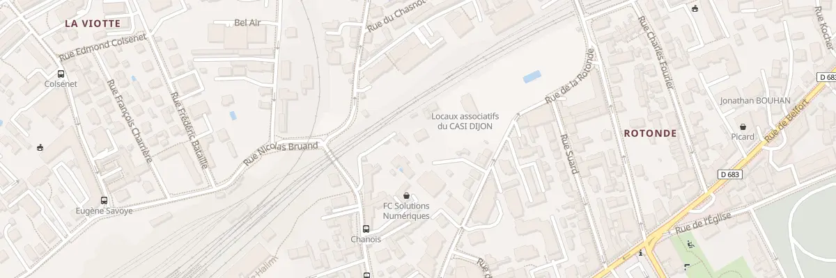 Plan du 26B Rue du Chasnot à Besançon