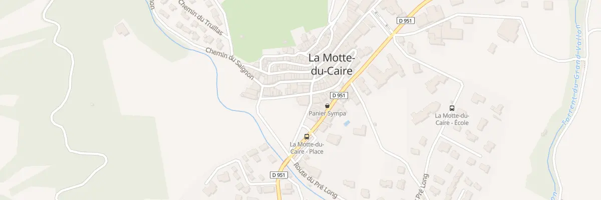 Plan du 5106 Le Village à La Motte-du-Caire