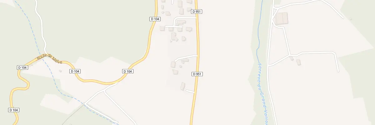 Plan du 7135 Saint Georges à La Motte-du-Caire