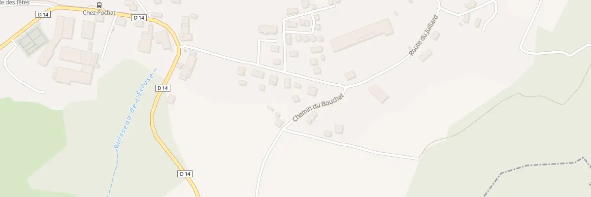 Plan du 200 Rte du Juiliard à Nonglard