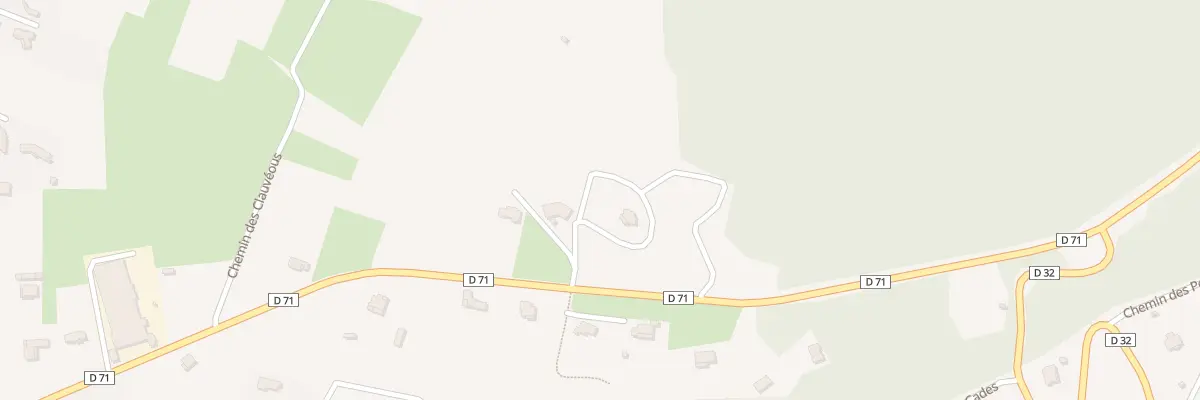 Plan du 5448 Les Clauveous à Tavernes