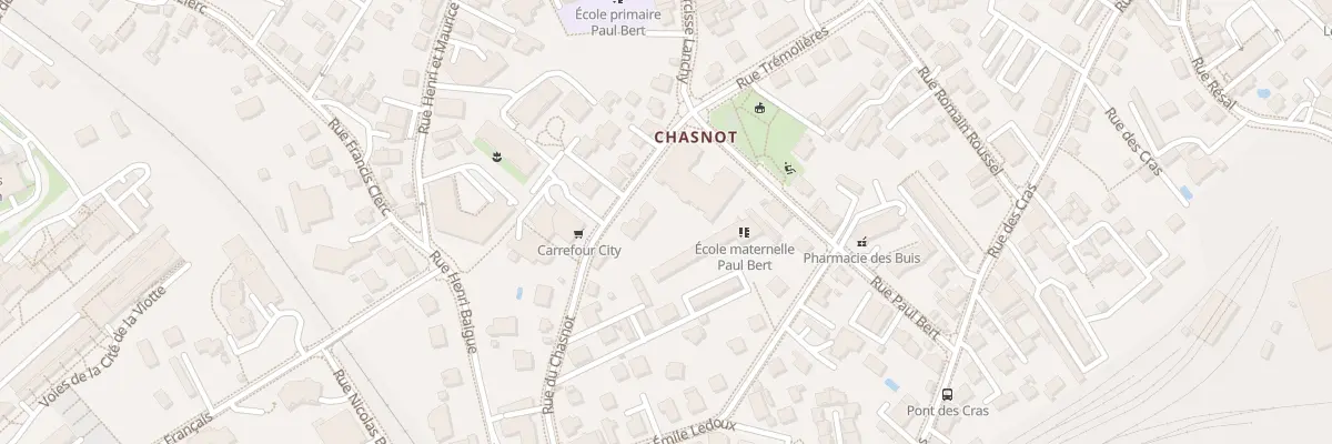 Plan du 56 Rue du Chasnot à Besançon
