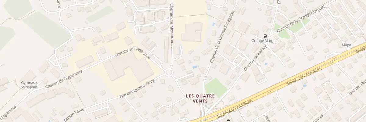 Plan du 8 Che des Montarmots à Besançon